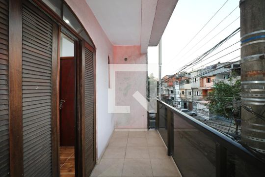 Varanda da Sala de casa para alugar com 3 quartos, 210m² em Conjunto Residencial Sanko, Diadema