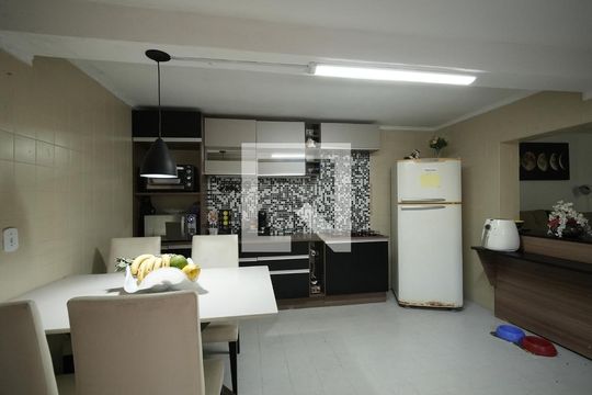 Cozinha de casa para alugar com 1 quarto, 80m² em Parque Oratório, Santo André