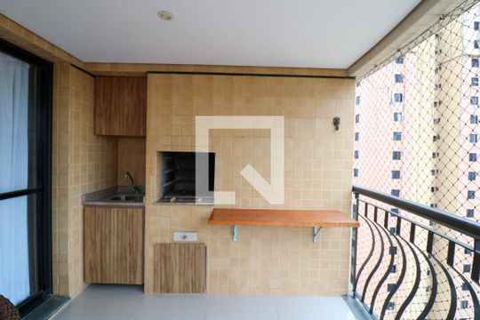 Varanda de apartamento à venda com 3 quartos, 146m² em Santo Amaro, São Paulo
