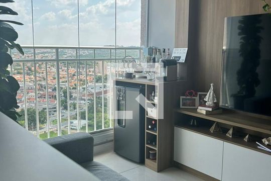 Sala de apartamento à venda com 2 quartos, 48m² em Jardim Novo Horizonte, Valinhos