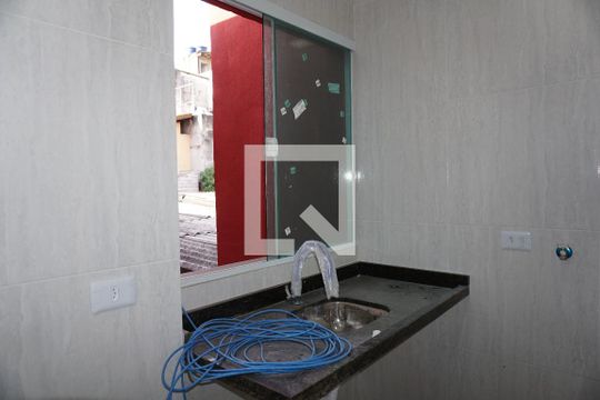 Sala/Cozinha de apartamento para alugar com 1 quarto, 40m² em Jardim Castilho, Embu das Artes