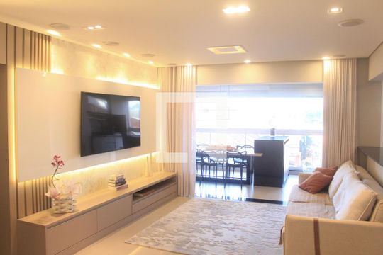 Sala de apartamento à venda com 2 quartos, 124m² em Jardim Sao Caetano, São Caetano do Sul