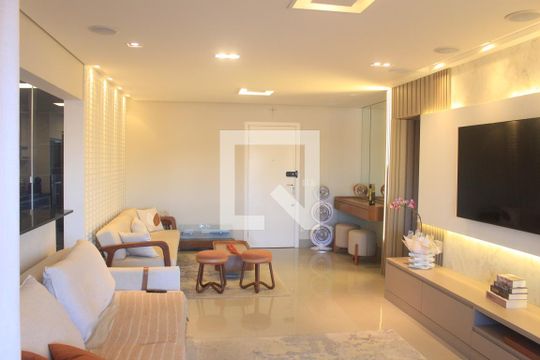 Sala de apartamento à venda com 2 quartos, 124m² em Jardim Sao Caetano, São Caetano do Sul