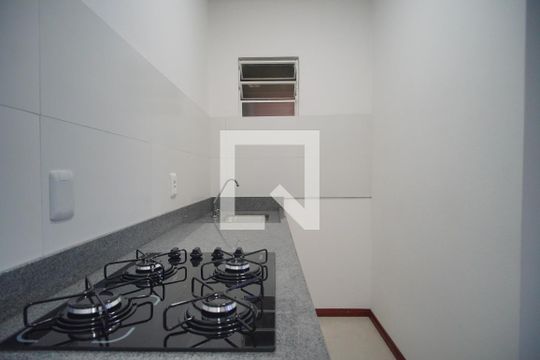 Cozinha de apartamento para alugar com 1 quarto, 48m² em Cristo Rei, São Leopoldo