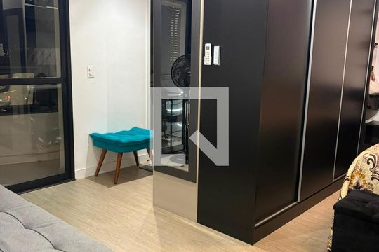 Sala de apartamento para alugar com 1 quarto, 96m² em Parque Residencial Aquarius, São José dos Campos