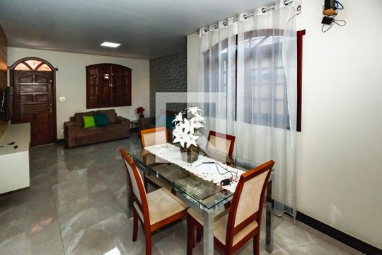 Sala de Jantar de casa à venda com 7 quartos, 360m² em Dom Silverio, Belo Horizonte