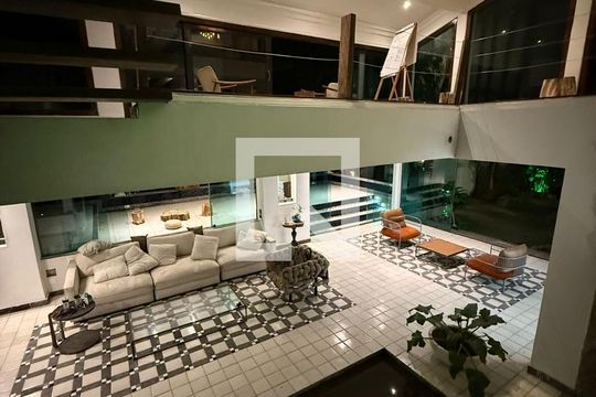 Sala de casa para alugar com 5 quartos, 1000m² em Joá, Rio de Janeiro