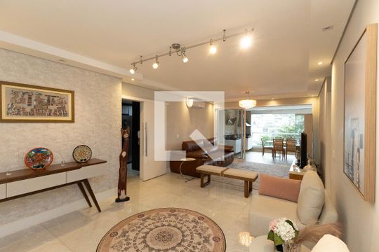 Sala  de apartamento à venda com 4 quartos, 148m² em Tremembé, São Paulo