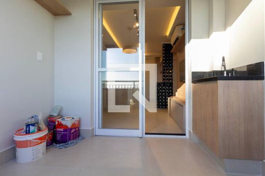Varanda de apartamento para alugar com 2 quartos, 42m² em Tatuapé, São Paulo
