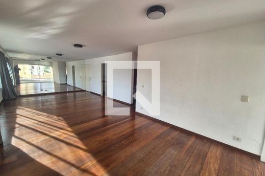 Sala de apartamento à venda com 1 quarto, 136m² em Real Parque, São Paulo
