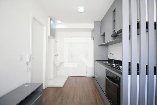 Sala/Cozinha de apartamento para alugar com 1 quarto, 24m² em Panamby, São Paulo