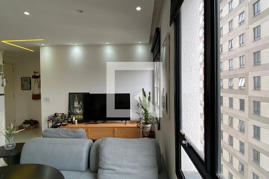 Sala - Cozinha de kitnet/studio à venda com 1 quarto, 35m² em Presidente Altino, Osasco