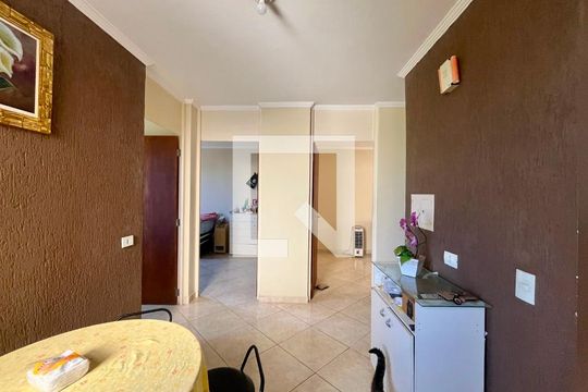 Sala de jantar de apartamento para alugar com 3 quartos, 76m² em Jardim Interlagos, Campinas