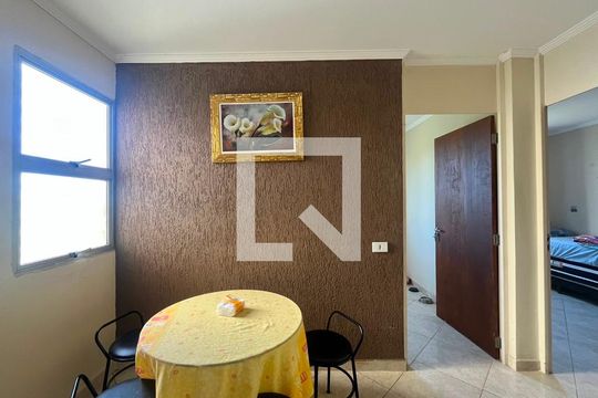 Sala de jantar de apartamento para alugar com 3 quartos, 76m² em Jardim Interlagos, Campinas