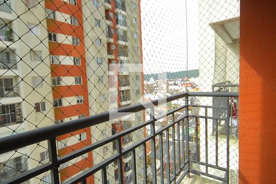 Varanda da Sala de apartamento à venda com 2 quartos, 48m² em Parque Selecta, São Bernardo do Campo