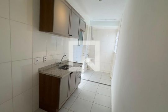 Cozinha de apartamento à venda com 2 quartos, 44m² em Campo Grande, Rio de Janeiro