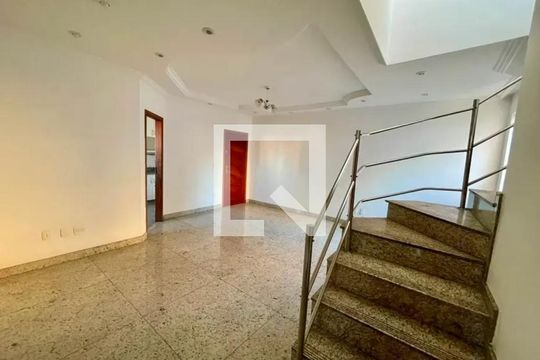 Sala de apartamento para alugar com 5 quartos, 186m² em Castelo, Belo Horizonte
