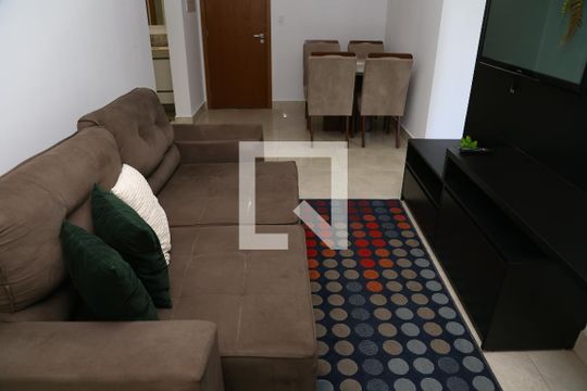 Sala de apartamento para alugar com 1 quarto, 56m² em Setor Marista, Goiânia