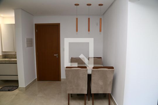 Sala de apartamento para alugar com 1 quarto, 56m² em Setor Marista, Goiânia