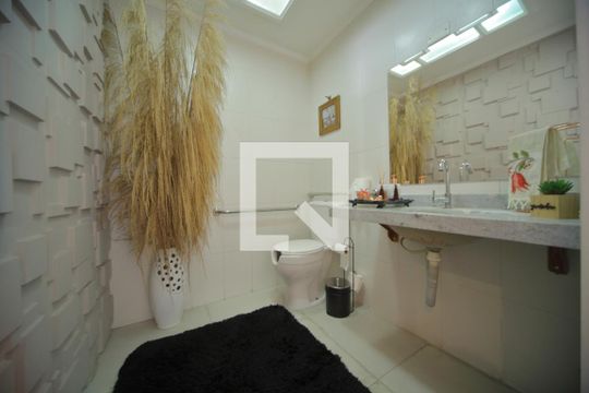 Lavabo da Sala de casa para alugar com 3 quartos, 320m² em Nova Petrópolis, São Bernardo do Campo