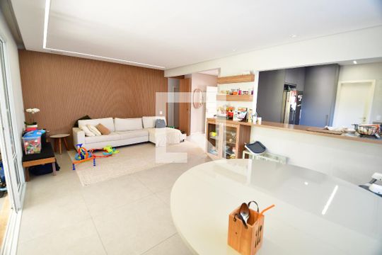 Sala de casa de condomínio à venda com 3 quartos, 205m² em Jardim do Sol, Campinas