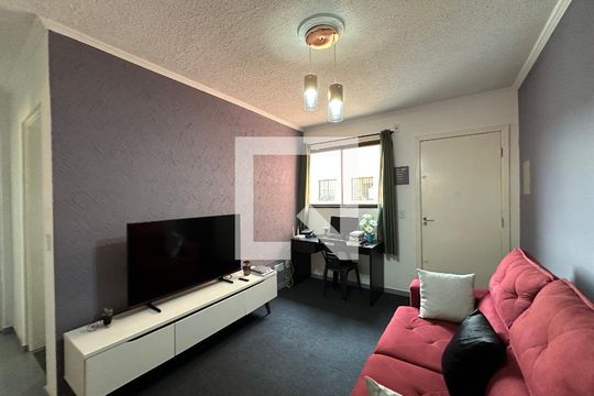 Sala de apartamento à venda com 2 quartos, 55m² em Residencial Morada dos Lagos, Barueri