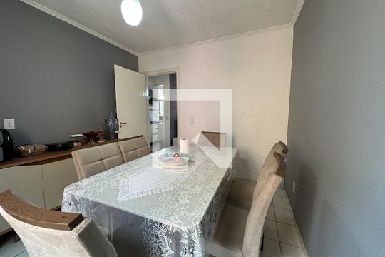 Quarto 1 - atua Sala de Jantar de apartamento à venda com 2 quartos, 55m² em Residencial Morada dos Lagos, Barueri