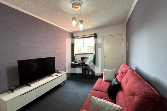 Sala de apartamento à venda com 2 quartos, 55m² em Residencial Morada dos Lagos, Barueri