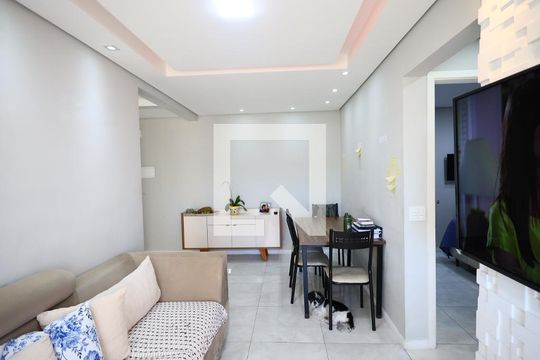 Sala de apartamento à venda com 2 quartos, 51m² em Jardim Roberto, Osasco