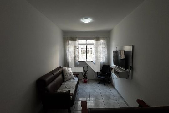 Sala - Sala de Jantar de apartamento à venda com 2 quartos, 54m² em Vila Lutécia, Santo André