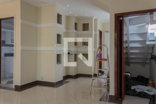 Sala de casa de condomínio para alugar com 3 quartos, 143m² em Vila Jerusalem, São Bernardo do Campo