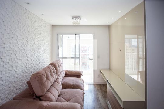 Sala de apartamento para alugar com 2 quartos, 56m² em Centro, Diadema
