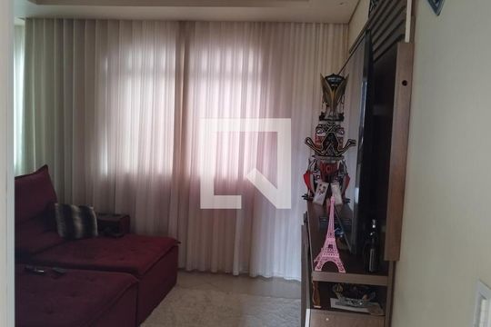 Sala de apartamento para alugar com 3 quartos, 95m² em Novo Eldorado, Contagem