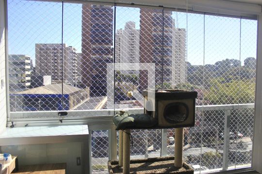 Varanda  de kitnet/studio para alugar com 1 quarto, 29m² em Macedo, Guarulhos