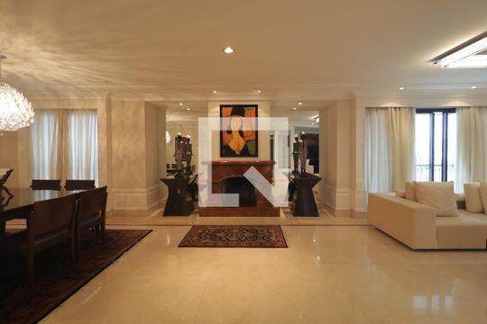 Sala de apartamento à venda com 3 quartos, 217m² em Jardim Vila Mariana, São Paulo