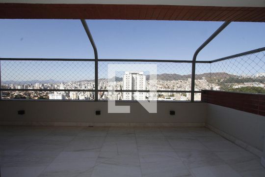 Varanda de apartamento à venda com 4 quartos, 340m² em Cidade Jardim, Belo Horizonte
