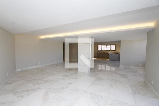 Sala de apartamento à venda com 4 quartos, 340m² em Cidade Jardim, Belo Horizonte