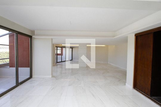 Sala de apartamento à venda com 4 quartos, 340m² em Cidade Jardim, Belo Horizonte