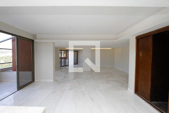 Sala de apartamento à venda com 4 quartos, 340m² em Cidade Jardim, Belo Horizonte