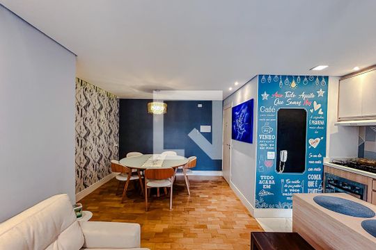Sala de apartamento à venda com 2 quartos, 69m² em Tatuapé, São Paulo