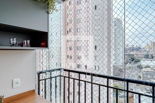 Varanda de apartamento à venda com 2 quartos, 69m² em Tatuapé, São Paulo
