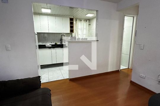 Sala de apartamento para alugar com 2 quartos, 48m² em Cidade Industrial de Curitiba, Curitiba