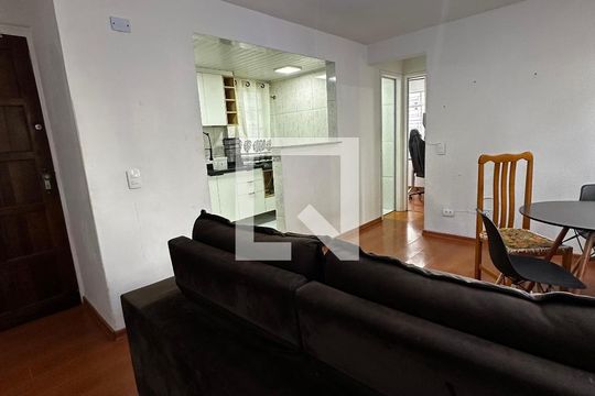Sala de apartamento para alugar com 2 quartos, 48m² em Cidade Industrial de Curitiba, Curitiba