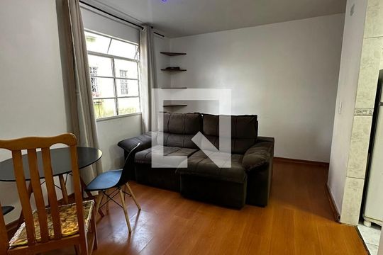 Sala de apartamento para alugar com 2 quartos, 48m² em Cidade Industrial de Curitiba, Curitiba