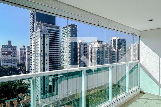 Varanda de apartamento para alugar com 1 quarto, 45m² em Vila Gomes Cardim, São Paulo