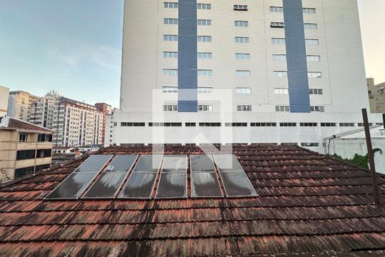 Varanda da Sala de apartamento para alugar com 1 quarto, 42m² em Centro, São Vicente