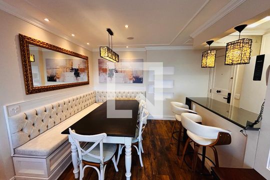 Sala de Jantar de apartamento para alugar com 2 quartos, 70m² em Melville Empresarial Ii, Barueri