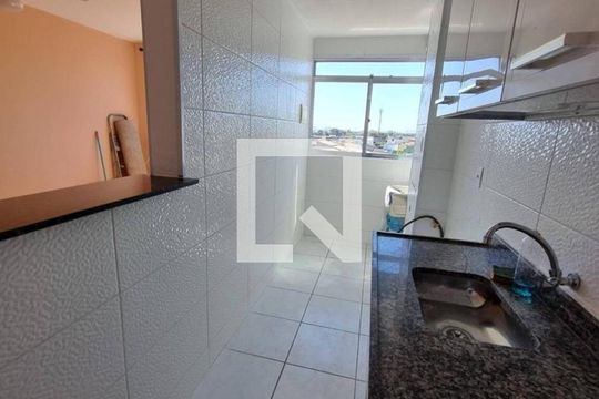 Cozinha de apartamento à venda com 2 quartos, 50m² em Bangu, Rio de Janeiro