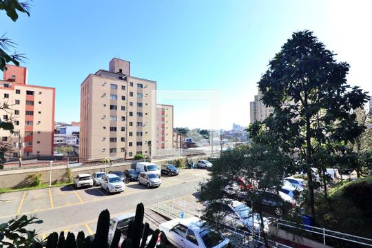 Sala Vista  de apartamento para alugar com 2 quartos, 55m² em Jardim Iraja, São Bernardo do Campo