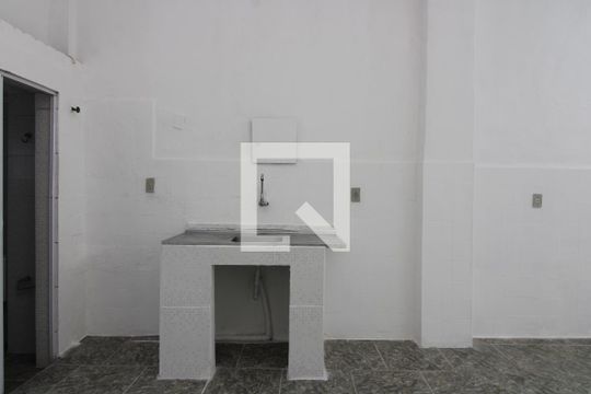 quarto / cozinha de kitnet/studio para alugar com 1 quarto, 40m² em Vila Guilhermina, São Paulo